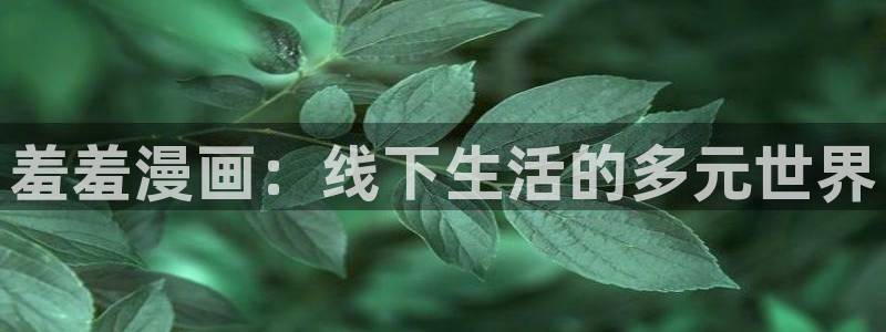 漫蛙漫画漫蛙官网：羞羞漫画：线下生活的多元世界