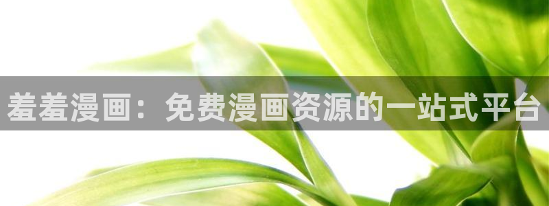 漫蛙2网页版：羞羞漫画：免费漫画资源的一站式平台